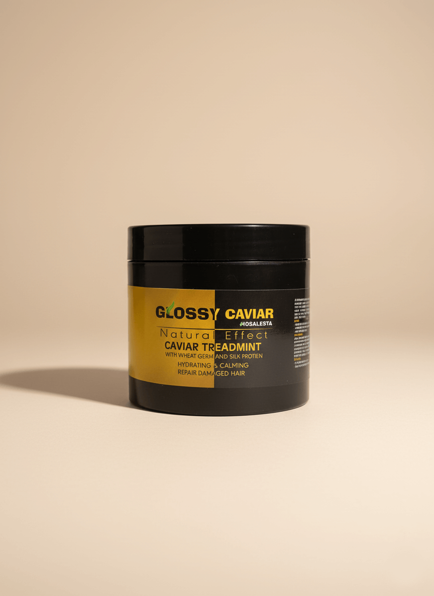 Glossy Caviar Protein Care Set (مجموعة العناية الشاملة بعد البروتين)