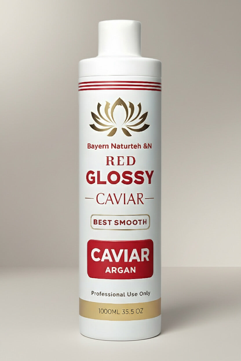 Glossira-Red-Glossy-Caviar-بروتين-فرد-كامل-للشعر-المصبوغ-أحمر-حماية-اللون