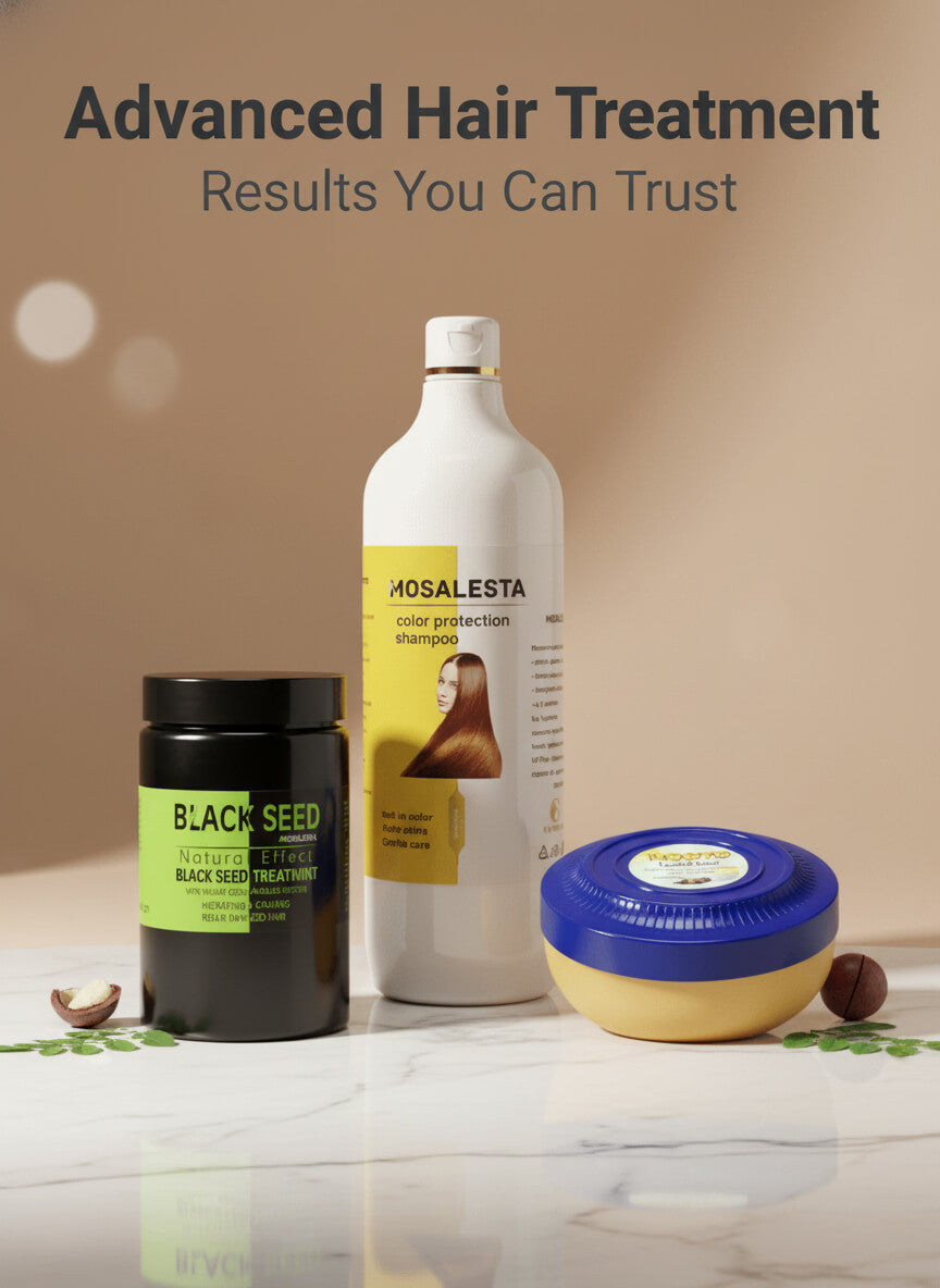 جلوسيرا-صورة-مجموعة-Glossira-لترميم-الشعر-علاج-التساقط-حمام كريم-زبدة الشيا-زيوت-طبيعية.