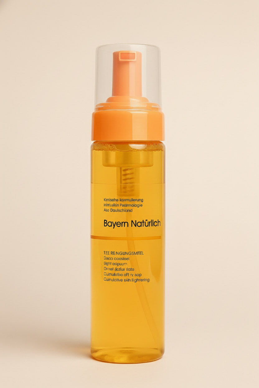 Glossira-Bayern-Naturlich-غسول-فوم-بالهيالورونيك-اسيد-تنظيف-عميق-ترطيب-الجفاف