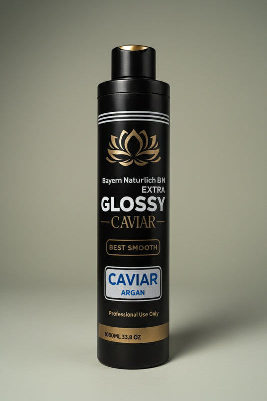 Glossira-Glossy-Caviar-بروتين-الكافيار-زيت-الأرغان-فرد-كامل-لمعان-فائق
