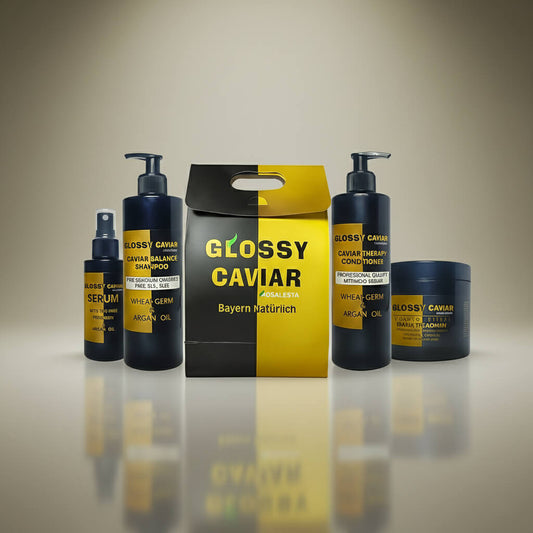 Glossira-Glossy-Caviar-مجموعة-العناية-بعد-البروتين-خالي-من-السلفات-شامبو-بلسم
