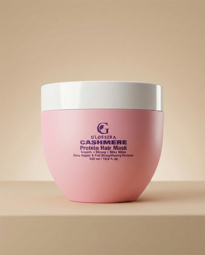 كريم ماسك الكشمير العلاجي لترطيب الشعر بعمق ومنحه مرونة فائقة وملمس حريري ناعم.